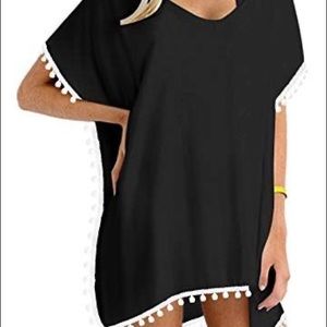 Pom Pom swim cover up